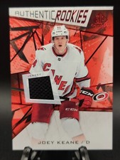 2021-22 SP Game Used Joey Keane Authentic Rookies Jersey Canes