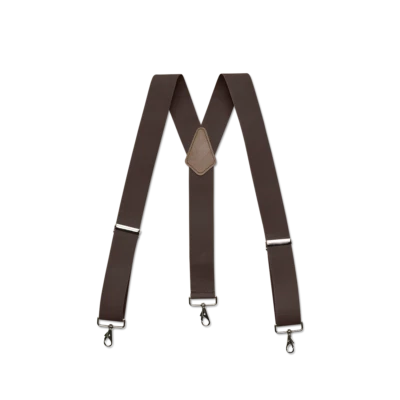 Men's Suspenders - Various Colors, Y Belt Loop Trigger Snap, USA Made - Image 1 of 4