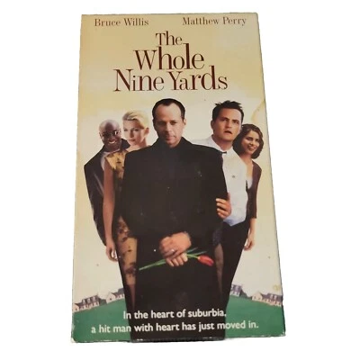 The Whole Nine Yards (VHS, 2000) Bruce Willis Matthew Perry Warner Bros  - Image 1 of 4