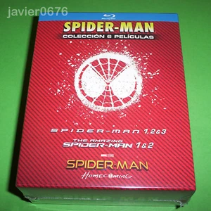 SPIDER-MAN COLECCION 6 PELICULAS EN BLU-RAY PACK NUEVO Y PRECINTADO SPIDERMAN - Imagen 1 de 4
