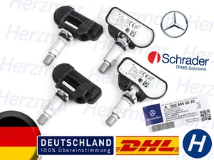 4x Mercedes RDK Sensoren NEU A0009050030 - W205 W212 W222 W253 W246 W176 - Picture 1 of 4