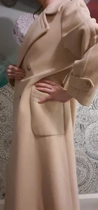 James Pringle Julius Winter Wool Cashmere Long Coat BEAUTIFUL Never Worn Size 18 - Picture 1 of 13