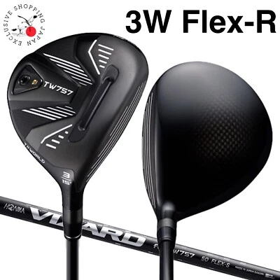 HONMA Tour World 22 TW757 Fairway Wood Club 3W 15 Vizard Graphite Shaft Flex R - Image 1 of 4