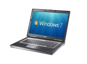 Windows 7 pro 32 bit Laptop Dell D620 Intel 3GB Ram 250GB HDD Serial Port Wifi - Picture 1 of 4