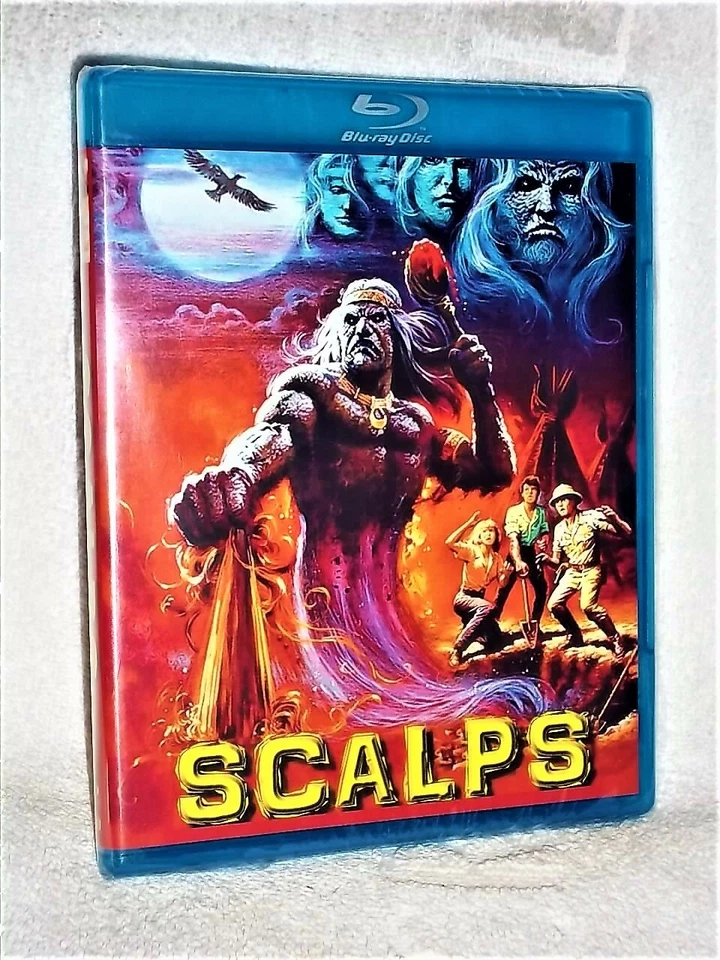 Scalps Blu-ray Retromedia Limited Edition of 2000 Horror Indian 1983