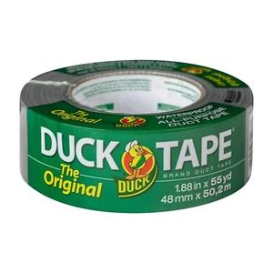 (2 pack) The Original Duck Tape Brand Duct Tape, 1.88 in. x 55 yd Silver - Picture 1 of 4