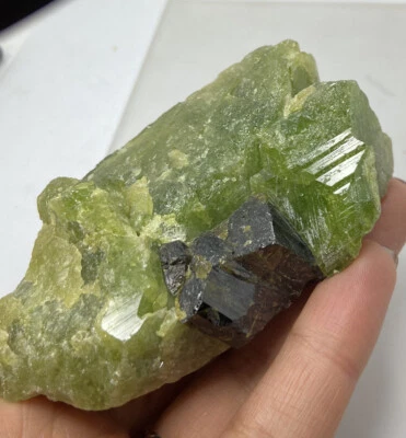 SPHEN / TITANIT roh (254gr.) Huge SPHENE TITANITE rough , Tanzania - Bild 1 von 4