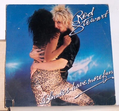 Rod Stewart ‎- Blondes Have More Fun - 1978 Vinyl LP Record Album - Image 1 of 2