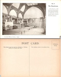 Postal de colección - Inglaterra - The Guardroom. Antiguamente la armería del Palacio - Imagen 1 de 1