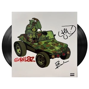 DISCO VINILE GORILLAZ FIRMATO DEL FUNKY HOMOSAPIEN DAN THE AUTOMATOR 2LP - Foto 1 di 3