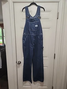 Mono de mezclilla Sears años 70 36x30 para hombre artículos comerciales - Imagen 1 de 9