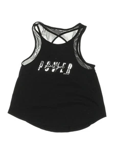 Justice Active Girls Black Active Tank 8 - Picture 1 of 2