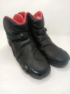 Alpinestars Motorcycle Street Bike Boots Mens Size 13.5 EU 49 Red/Black - Bild 1 von 13