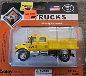 Boley HO 4575 Camion palo cabina equipaggio internazionale, giallo reparto trasporti - Foto 1 di 2