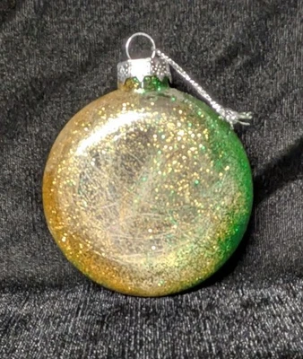 EXCLUSIVE!! OLD FRIENDS SILVER CHARM CHRISTMAS ORNAMENT - OLD FRIENDS- CHARITY - Image 1 of 3