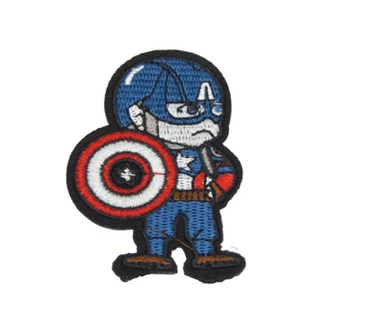 Marvel Captain America embroidered Iron on patch New - Image 1 of 2