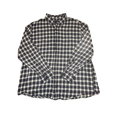 Saddlebred Mens Multicolor Plaid Classic Fit Collared Button Down Shirt Sz 2XLT - Image 1 of 4