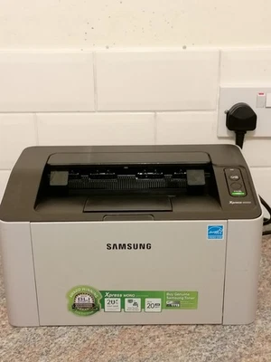 🖨️ Samsung Xpress M2026 Monochrome Laser Printer | Compact B/W USB | Fast 20ppm - Image 1 of 4