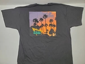 In-N-Out Burger Utah Sunset Palm Trees Black Shirt Size XXL - Picture 1 of 5
