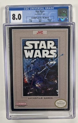 De colección NES Star Wars CGC 8.0 USADO - FRD Foto 1 de 3