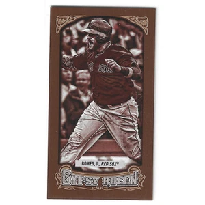 RARE 2014 Topps Gypsy Queen Mini SEPIA #66 JONNY GOMES /50 Boston Red Sox - Picture 1 of 2