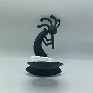 Wall Mounted Cast Iron Sconce Kokopelli Candle Holder Southwest Spirit Fertility - Picture 1 of 8