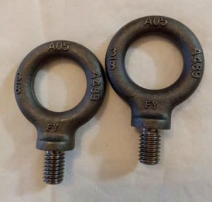 2 PZ BULLONI OCCHI A SPALLA SOLLEVATORI- 3/8""-16x 5/8" - Foto 1 di 2