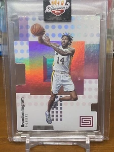 Brandon Ingram Status Die Cut Case Hit SSP π₯ 2017/18 - Picture 1 of 2