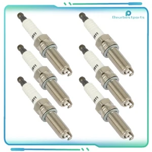 6Pcs Iridium Spark Plugs For Mercedes-Benz C280 C300 E300 SLK280 SLK350 3.0L - Picture 1 of 7