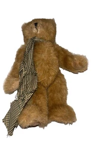Antique Mohair Teddy Bear 7.5” Light Brown Black Eyes - Foto 1 di 8