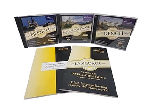 Transparent Language Learn French Now CD's and Books - Picture 1 of 23