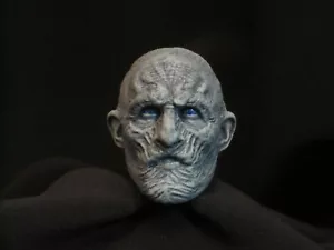 White Walker Game of thrones PAINTED resin HEAD SCULPT Action figures 1/6 Scale - Picture 1 of 11