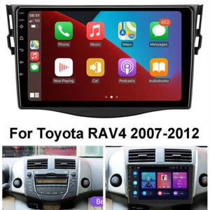 For Toyota RAV4 2007-2012 Carplay Android 12 Car GPS Radio Stereo BT Wifi - Picture 1 of 13