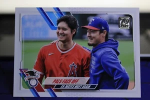 2021 Topps 'Pals Face Off' (SHOHEI OHTANI!) - Picture 1 of 2