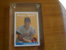 Topps Cards Your Mom Threw Out Roger Maris 1958 ROOKIE Reprint Card!