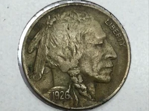 1926 Buffalo Nickel in extra fine - Picture 1 of 2