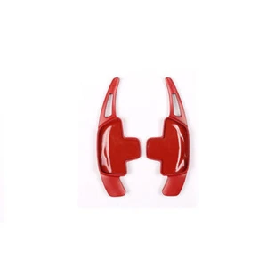 Aluminum Red Steering Wheel Shift Paddles 2PCS For Benz GLB W247 2020 2021-2022 - Picture 1 of 9