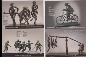 CHINA - 2010 16th ASIAN GAMES / SCULPTURE - 12-PRE-STAMPED POSTCARDS - MINT - Picture 1 of 5