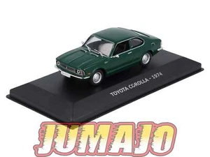 HAC48 1/43 NOREV Hachettes GRECE : TOYOTA Corolla 1974 Verte - Foto 1 di 9