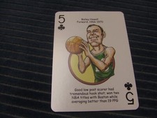 2017 Hero Decks Boston Celtics Playing Card -Bailey Howell-