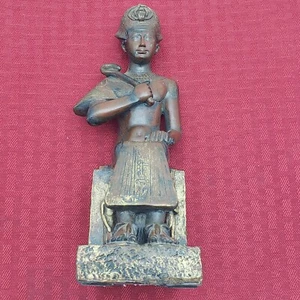Ramses II Ancient Egyptian Pharaoh Sculpture Replica Vintage Historical Art 8” - Picture 1 of 10