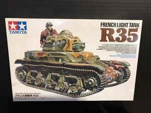 TAMIYA 35373 FRENCH LIGHT TANK R35 MODEL KIT-NIB-1/35 SCALE - Picture 1 of 3