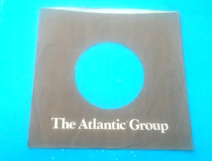 ATLANTIC-The Atlantic Group Grey/White Pri SLEEVE ONLY (1) NO VINYL 45 RPM L@@K! - Picture 1 of 2