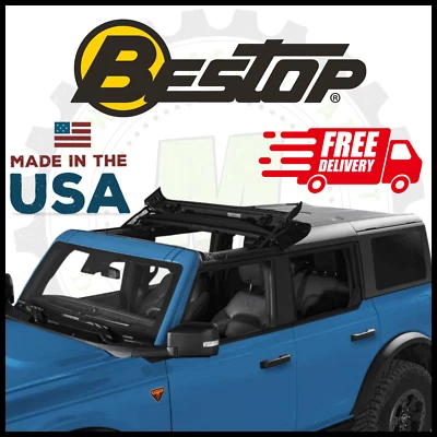 Bestop Black Diamond Sunrider para techo rígido | Se adapta a Ford Bronco 2021-2024 | 4 puertas Foto 1 de 4