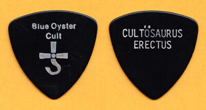 Vintage Blue Oyster Cult Cultosaurus Erectus Black Guitar Pick - 1980 Tour