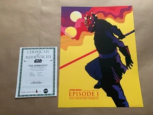 The Apprentice Darth Maul We Buy Your Kids Star Wars Screenprint Limited Edition - Picture 1 of 6