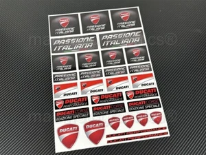 Adesivi grafica carenatura per Ducati Corse passione italiana edizione speciale - Foto 1 di 5