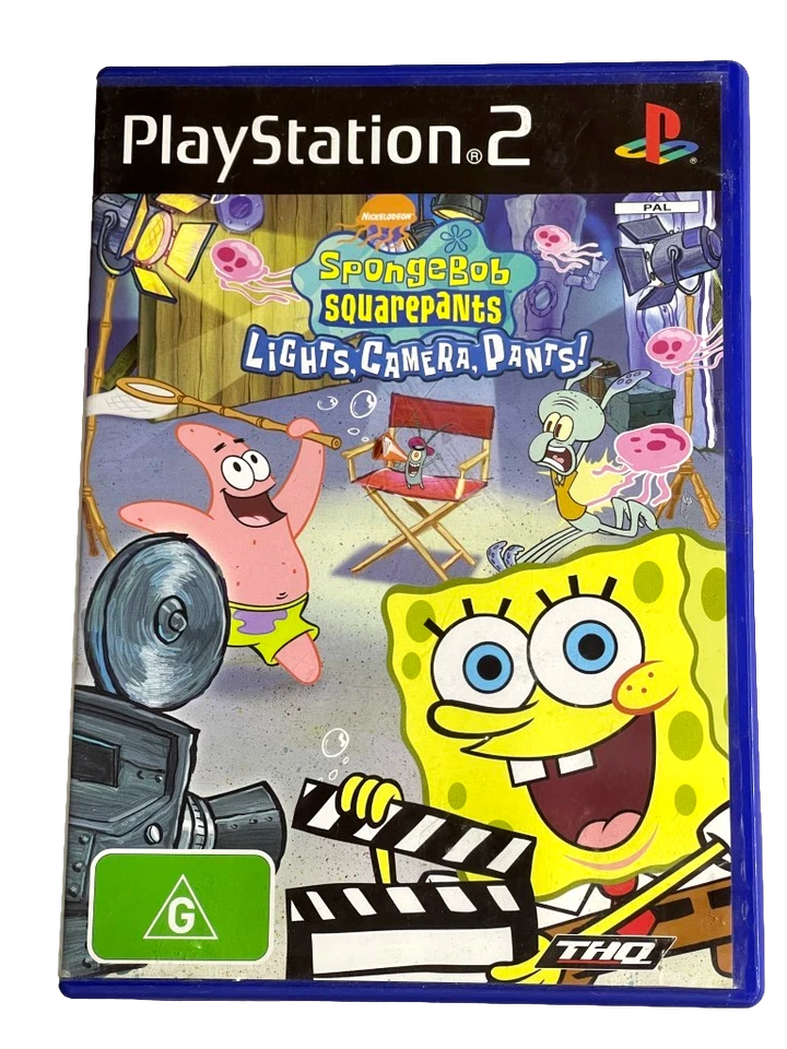 Spongebob Squarepants Lights Camera Pants! PS2 PAL *Complete* - Bild 1 von 1