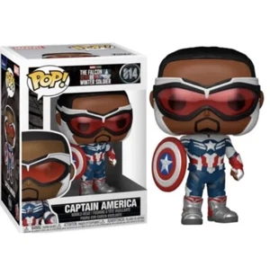 Funko POP! Marvel #814 Falcon And The Winter Soldier Captain America Collectors - Picture 1 of 20