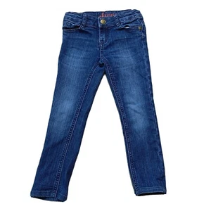 GYMBOREE Girls SKINNY Denim Jeans I Adjustable Waist I Size 4 - Picture 1 of 9